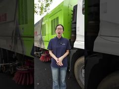 18-Ton Sanitation Sweeper Fan: 12,000 m³/h Airflow & 9,000 Pa Negative Pressure