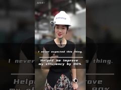 I never would have imagined that this production line has helped me increase efficiency by 80%.