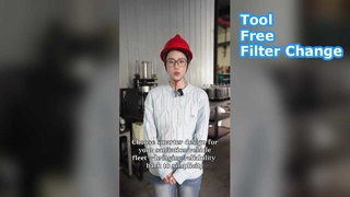 Change a Truck Water Filter in SECONDS with This Tool-Free Design